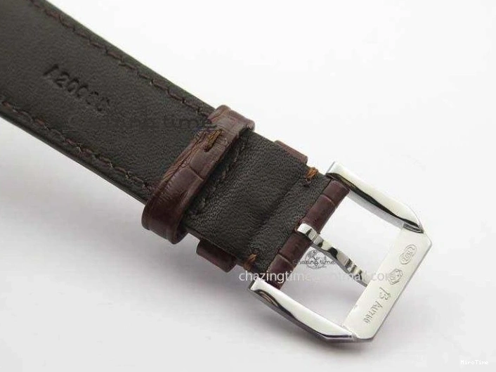 MIROTIME 0511 Sustainable Portuguese IW5444 SS White Dial RG Numbers On Brown Leather Strap A 7256